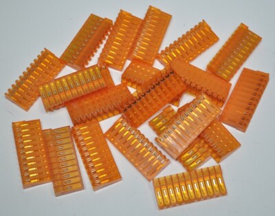 Lot of 20 AMP 11 POSITION MTA-156 IDC CONNECTORS 18 AWG 3.96mm Model 1-640431-1 
