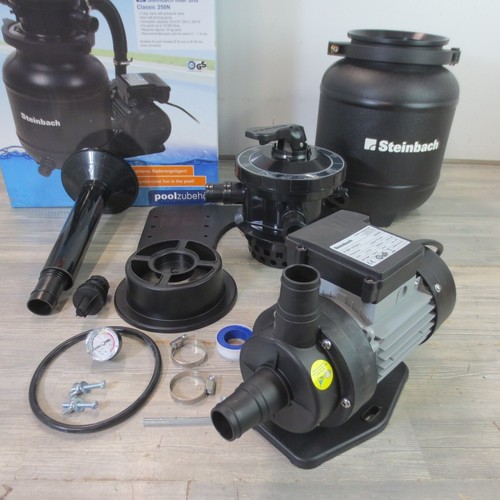 Steinbach Sandfilteranlage Speed Clean Classic 250n Bedienungsanleitung Restposten! Steinbach Speed Clean Classic 250N Filteranlage Filter