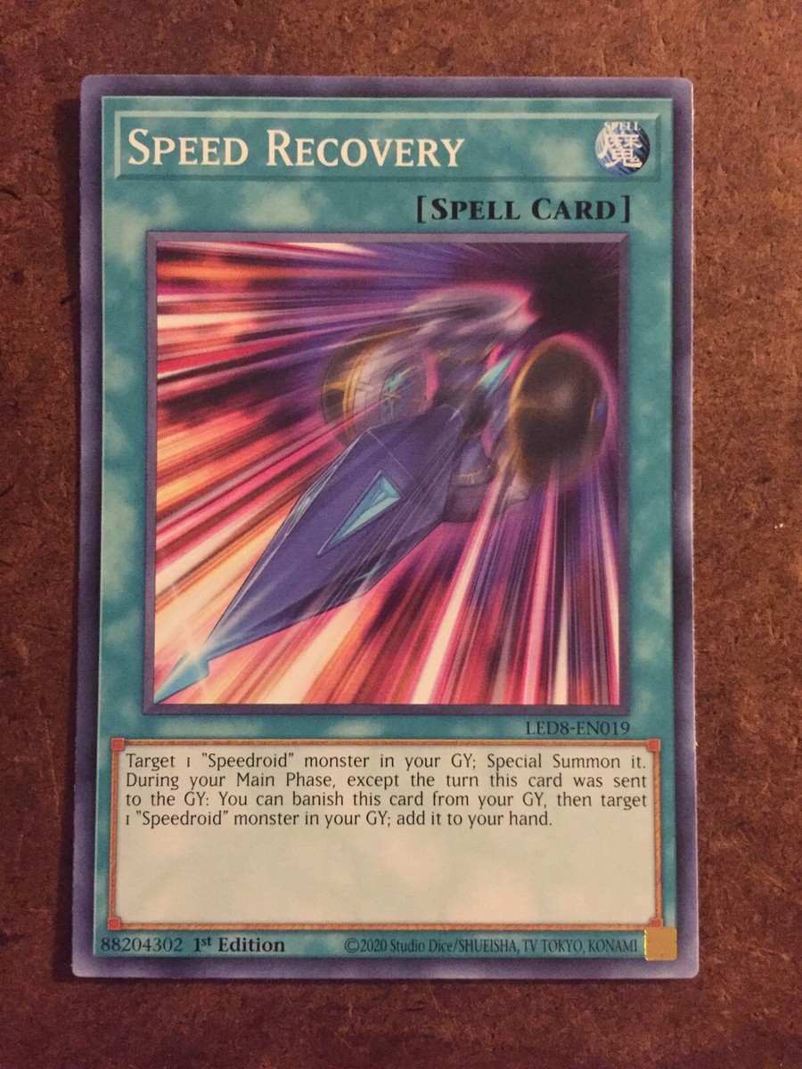 Speed Recovery LED8-EN019 Yugioh Spell Card
