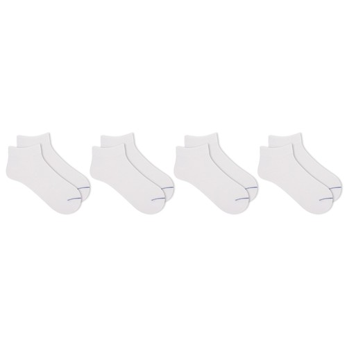 Calcetines de circulación para mujer Dr Scholls diabetes 4 pares corte bajo blancos - Imagen 3 de 7