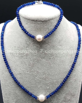 Natural 2x4mm Faceted Blue Sapphire \u0026 9 