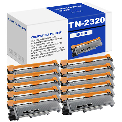 Toner kompatibel zu Brother TN2320 DCP-L2520DW HL-L2300D MFC-L2700DW L2700DN XXL