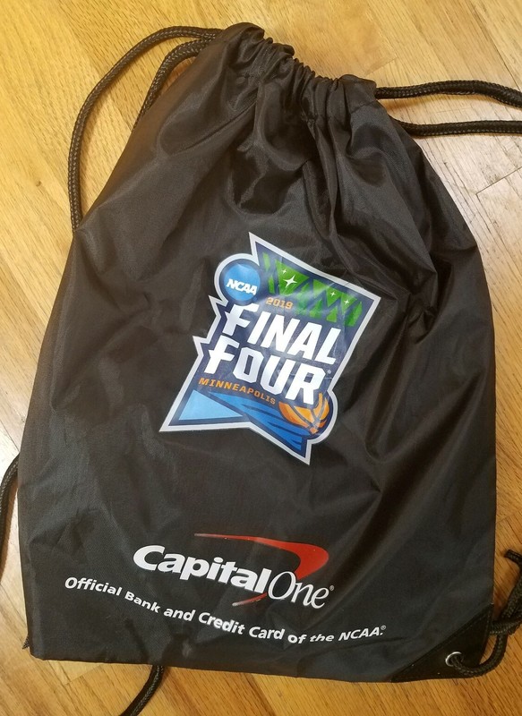 2019 NCAA FINAL FOUR NATIONAL CHAMPIONSHIP SGA DRAWSTRING BAG Virginia 