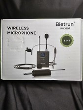 Bietrun Wireless Microphone System 3 in 1 WXM07
