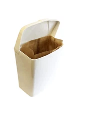 HOSPECO HS6141 HEALTH GARDS Sealed Case of 250 Waxed Paper Liners forReceptacles