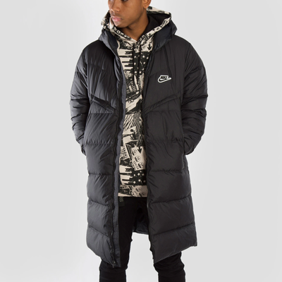 parka nike jacket down puffer coat mens fill