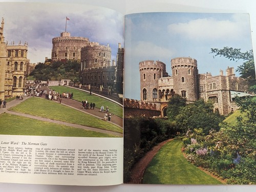 1960's British Tourism Pictorial History Book Lot of 6 Windsor Castle Charles - Bild 5 von 21