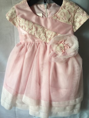 chinese dress ladies Chlo Girls Silk Guipure Lace Dress Girls Kids 6 Year Pink Cotton by Childrensalon