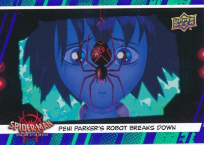 #82 PENI PARKER ROBOT BREAKS DOWN 2022 UD Spider-Man Into the Spider-Verse