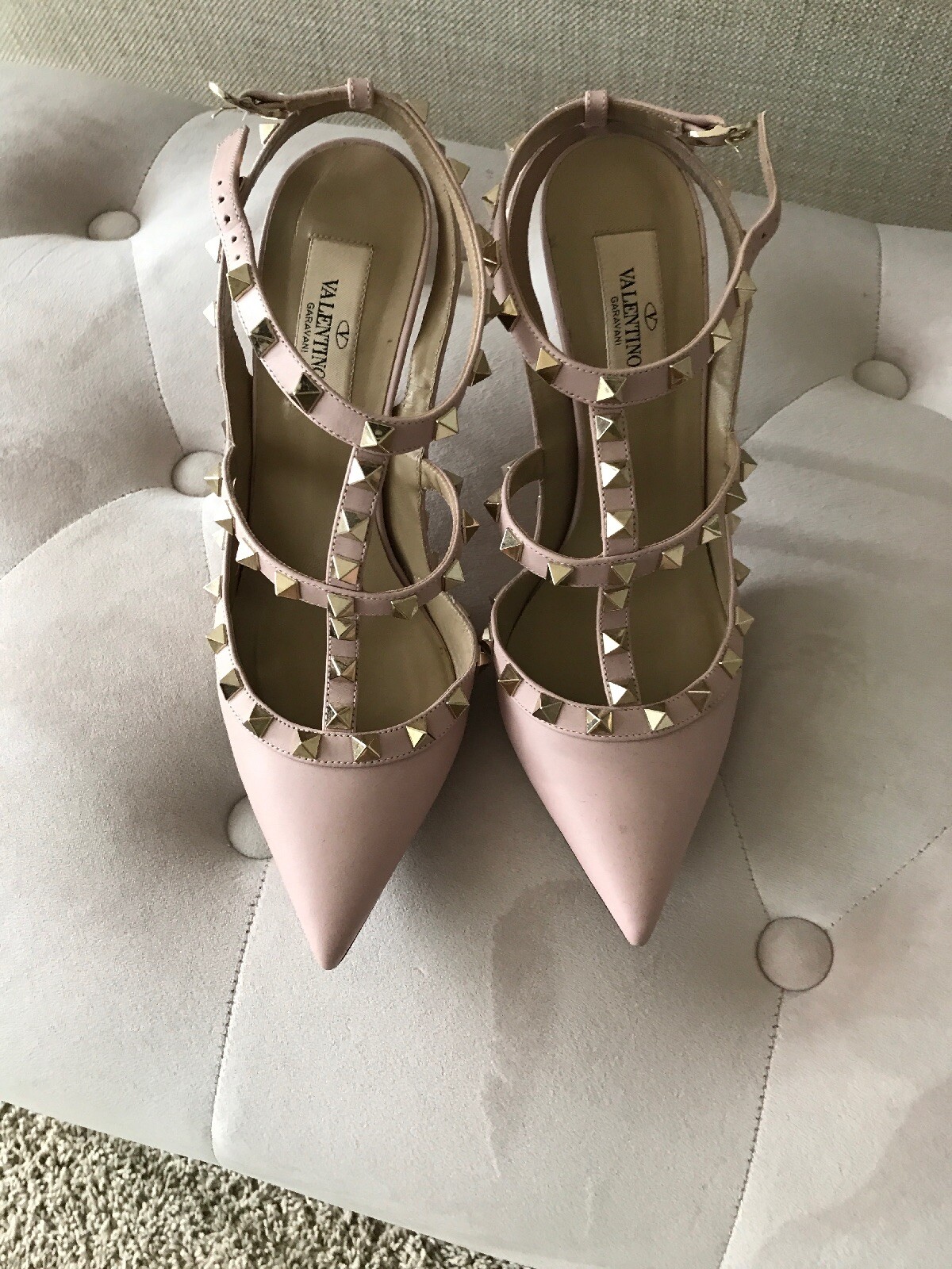 Valentino Rockstud bluesh 37.5 Heels Valentino Rockstud bluesh 37.5 Heels