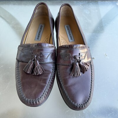 Johnston & Murphy Dress Shoes Tassel Loafers Mens Sz 11M  display picture 2
