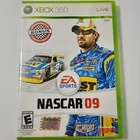 EA Sports NASCAR 09 (Microsoft Xbox 360, 2008) Complete CIB Jeff Gordon Cover