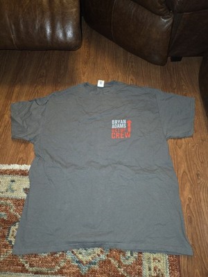 Bryan Adams Get Up Crew T Shirt - Gray XL Vintage Rock Gildan