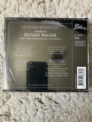 LEONARD BERNSTEIN CONDUCTS WAGNER NEW YORK PHILHARMONIC LIVE OPERA RING & 3 x CD