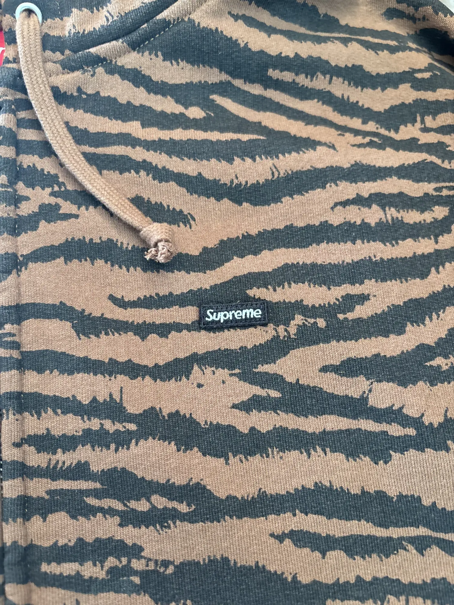 Supreme Small Box Logo Zip Up Hoodie 