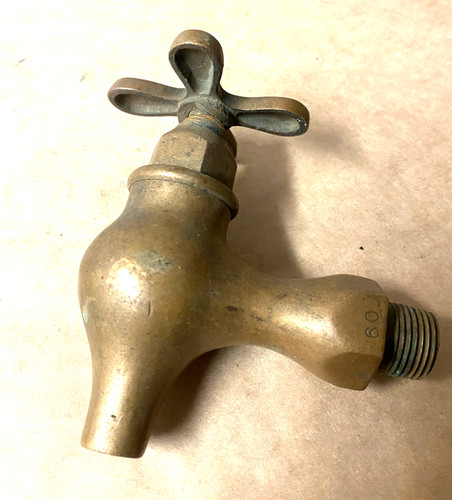An Antique Vintage Brass Steam Engine Stack Safety Valve -  Boston USA
