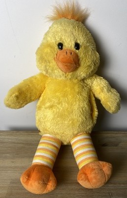 Build a Bear Huhn fröhlich leuchtende Wangen Küken Plüschtier Stofftier gelb