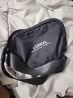 L'Oréal Black Makeup Bag with Zipper Closure and Adjustable Strap — photo 5