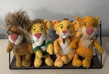 Eden Between the Lions Plush Stuffed Animals Lot of 4 Small 6-14 in