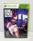 Kane & Lynch 2: Dog Days (Microsoft Xbox 360) Complete w/Manual