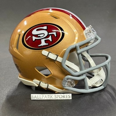 San Francisco 49ers Speed Mini Helmet Riddell NFL Licensed Brand