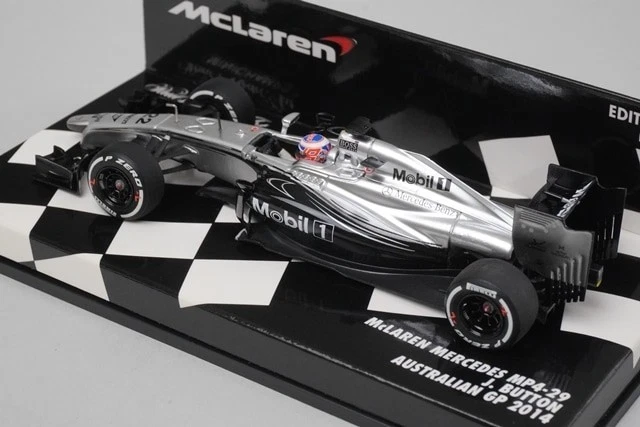 1:43 MINICHAMPS 530144322 McLaren Mercedes MP4-29 Australia 2014 #22 model car - Image 2 of 4