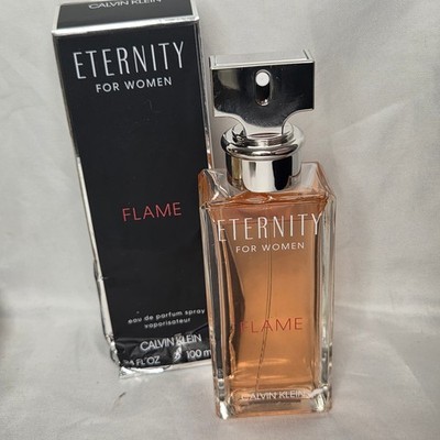 Calvin Klein Eternity for Women Flame eau de Parfum Spray 3.4 fl oz/100ml NEW