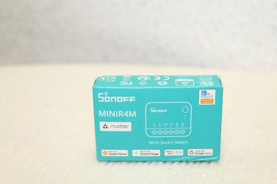 SONOFF MiniR4M Smart-Wi-Fi-Schalter, 1-Kanal, 230 V, 10 A, Matter 4stück Neu Rec