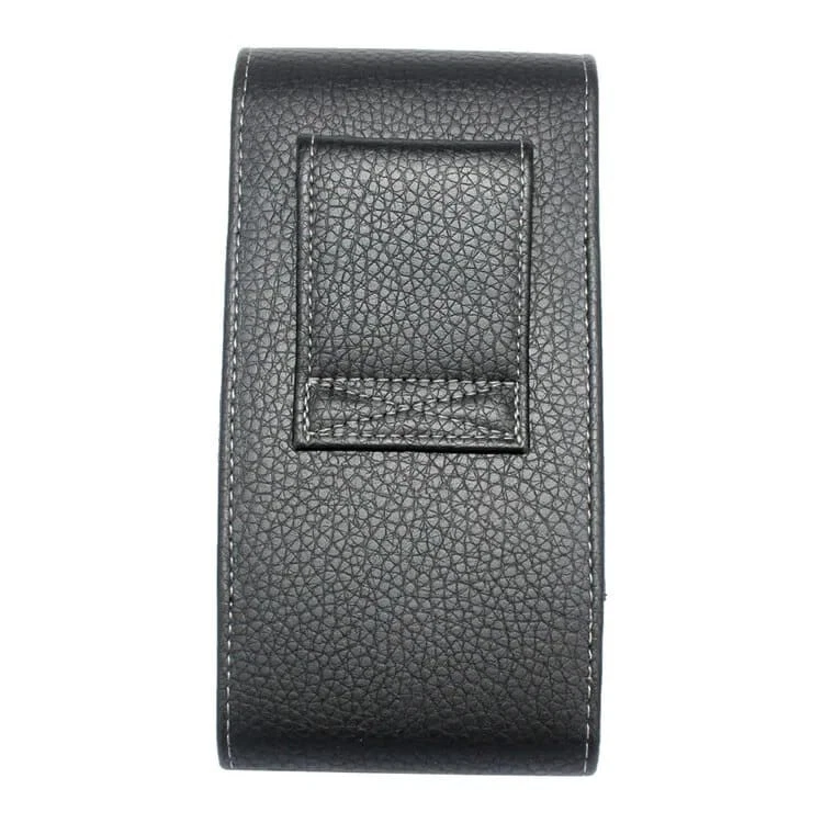 Handy Gürteltasche Schutz Hülle Handytasche für Apple Samsung Universal Schwarz - Bild 2 von 4