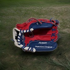 Rawlings Tee Ball Glove Player Series PL90SN 9  Right Hand Throw Red Blue