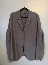 Rag  Bone Made In Italy Men  s Gray Lightweight Blazer Jacket Size 44