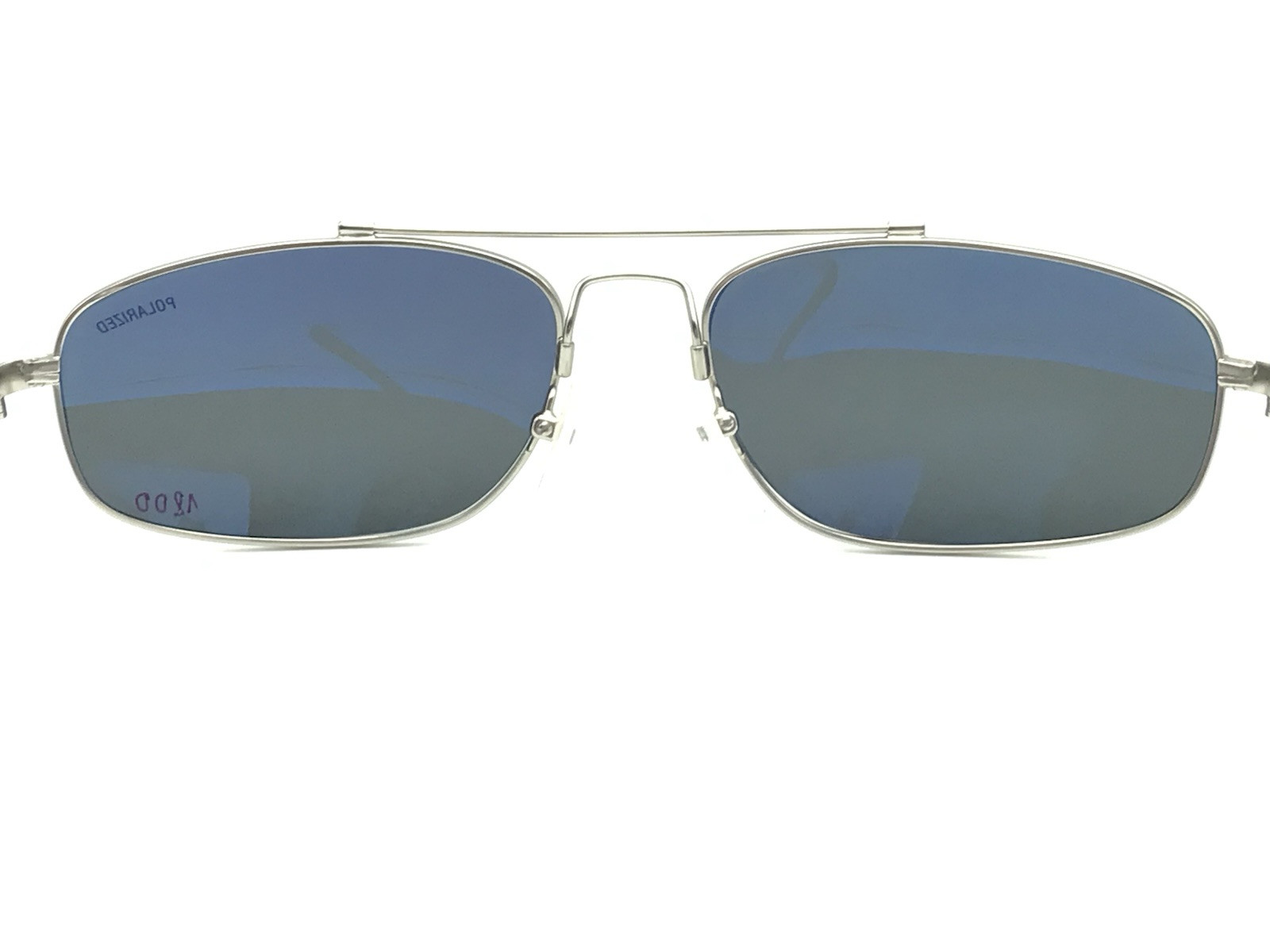 SUPERFLEXX  Silver Metal Rectangular Sunglasses G… - image 6