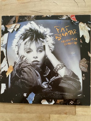 PAT BENATAR - SEVEN THE HARD WAY / CHRYSALIS von 1985 LP 12''