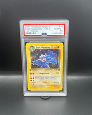 Pokemon Dark Machamp 10/82 1st Edition Team Rocket Holo PSA 10 on eBay