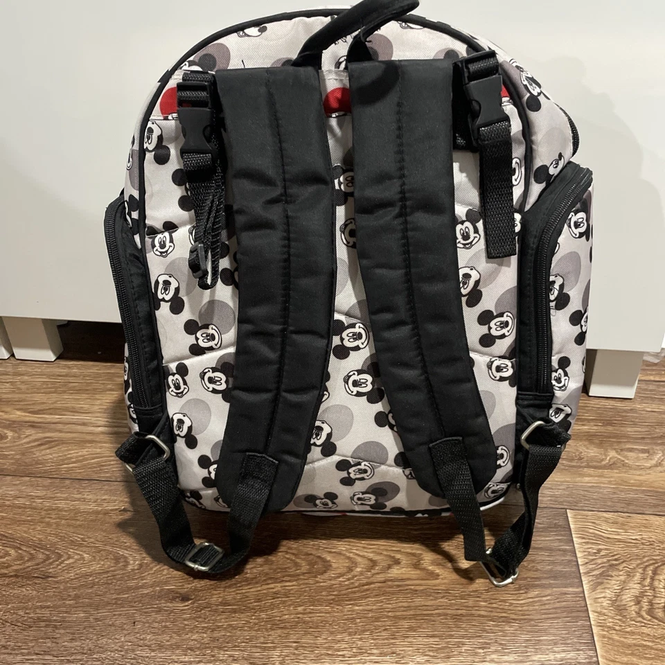Disney Mickey Mouse Toss Heads Mochila Bolsa de Pañales Mochila de Día Foto 3 de 4