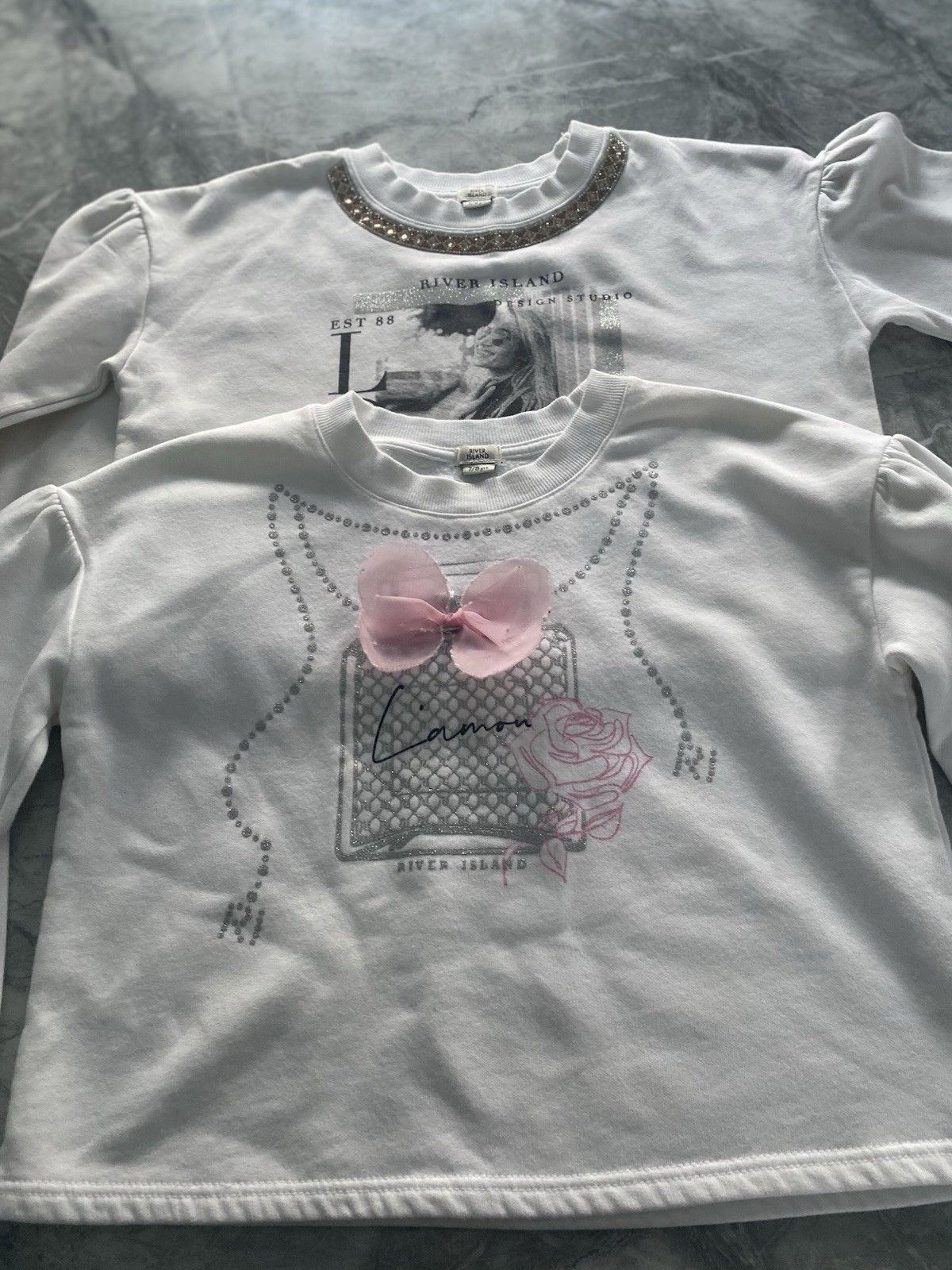 River Island Sweat Tops Age 7-8 Years