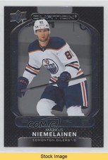 2021-22 Upper Deck Ovation Rookies Silver Foil Markus Niemelainen #121 READ 16yx