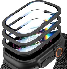 3 Pack Privacy Screen Protector for Apple Watch Ultra 3 2 1 49mm 9H Tempered