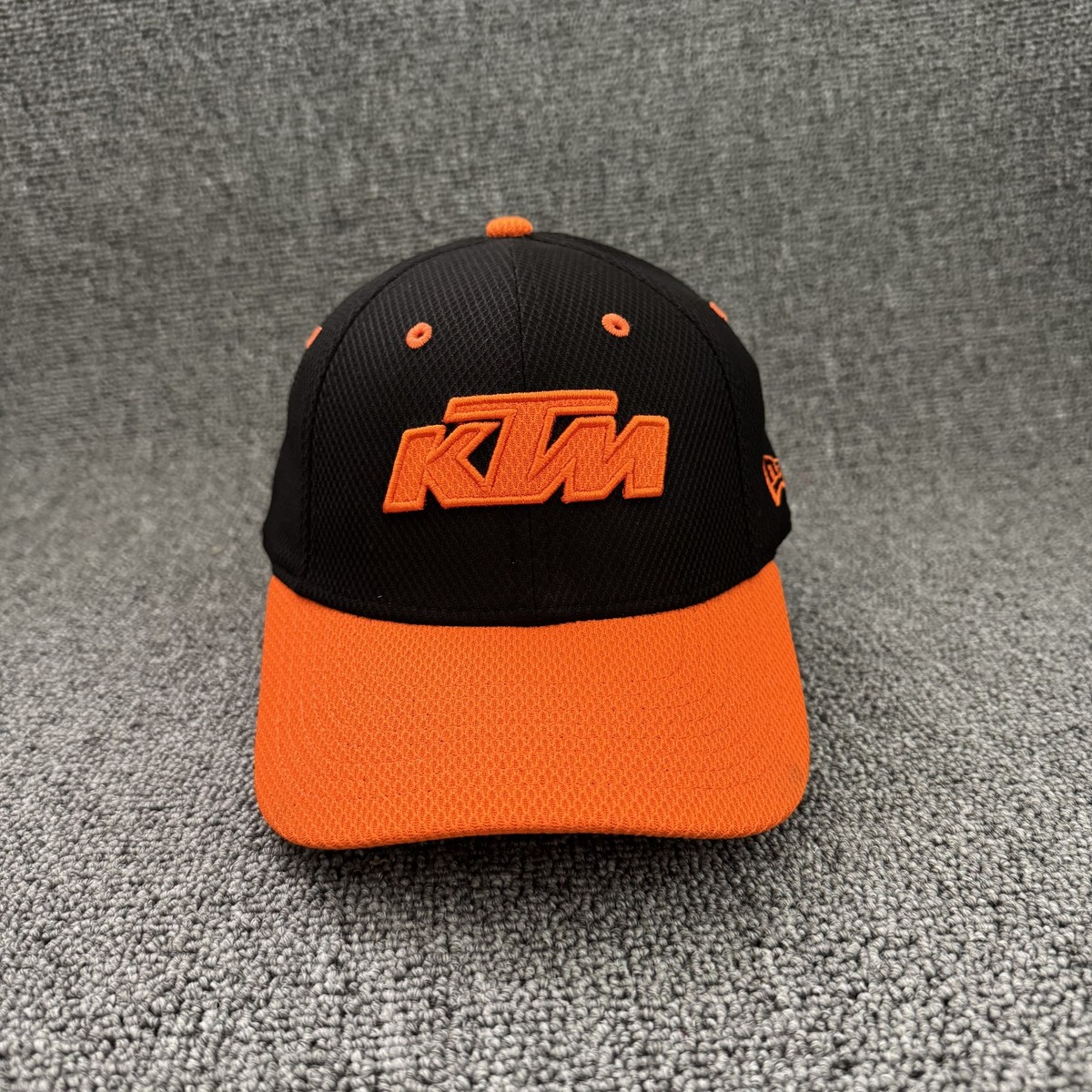 New Era KTM Black Orange Logo Cap Hat