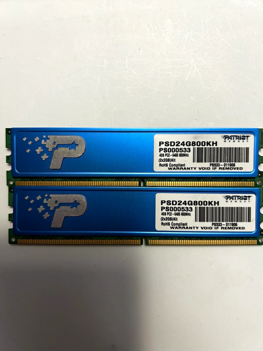 Patriot Memory DDR2 SDRAM for sale | eBay