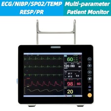 Schermo a colori 8 pollici monitor portatile multiparametro ECG/NIBP/PR/SPO2/RESP/TEMP