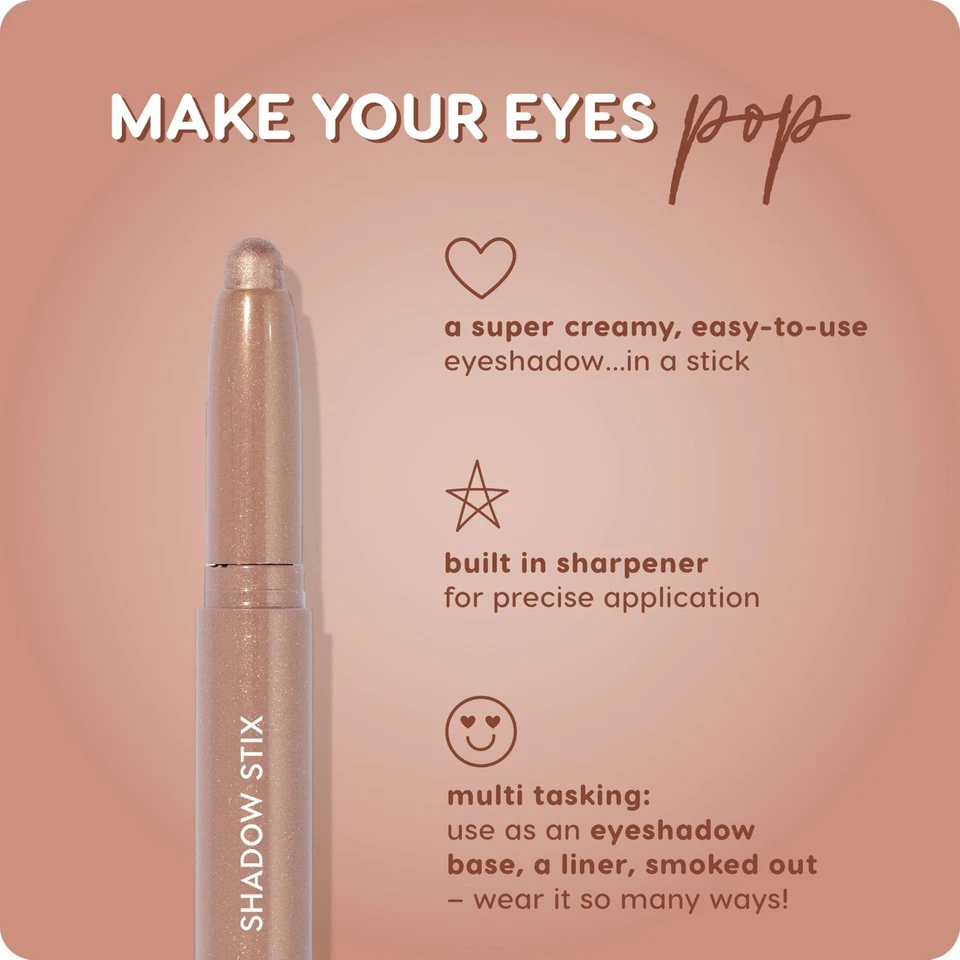 ColourPop Shadow Stix - Barra de sombra de ojos crema con color de larga duración - Multi... Foto 4 de 4