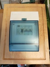 Europa 4 Module Enclosure RCD Trip And MCB's Included Garage Shower Temp Supply