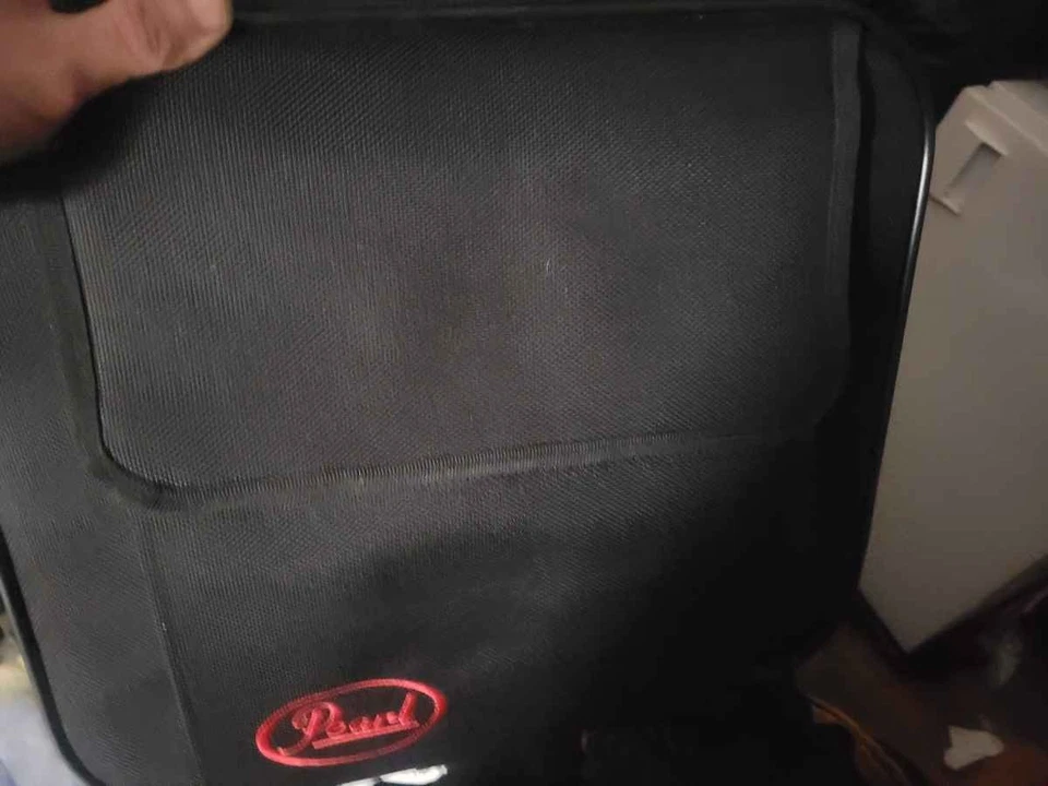 Pedal de bombo doble Pearl P-122TW doble con estuche de transporte oficial perla Foto 4 de 4