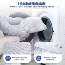 Shoe Washing Bag for Washing Machine, 2PCS Shoe Laundry Bag,Machine Washable