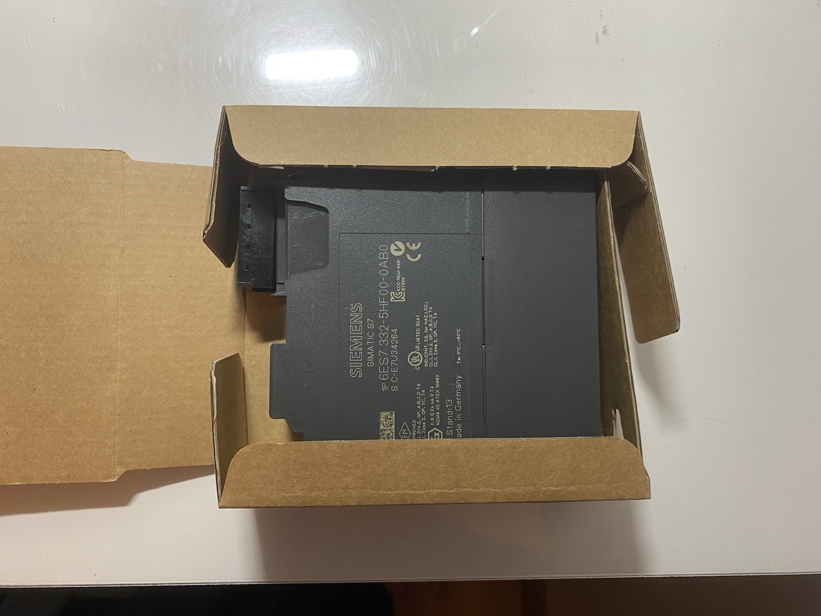 Module sorties analogiques Siemens S7-300 SM 332 haute résolution 16 bits isolée