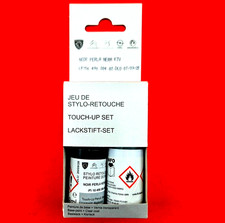 1x Originaler Peugeot Lackstift Set + Klarlack Perla Schwarz KTV - 1649608480