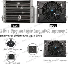 Universal Electric Air Conditioning 12V Cool/Heat AC Kit Auto Car DC