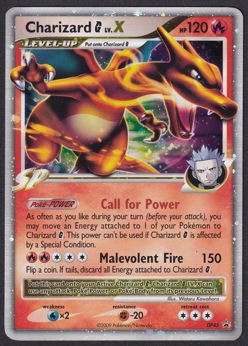 Pokemon Charizard LV.X DP45 Holo Black Star Promo PSA 7