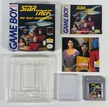 Star Trek Next Generation (Nintendo Game Boy 1993) w/ Manual & Poster Tested EUC